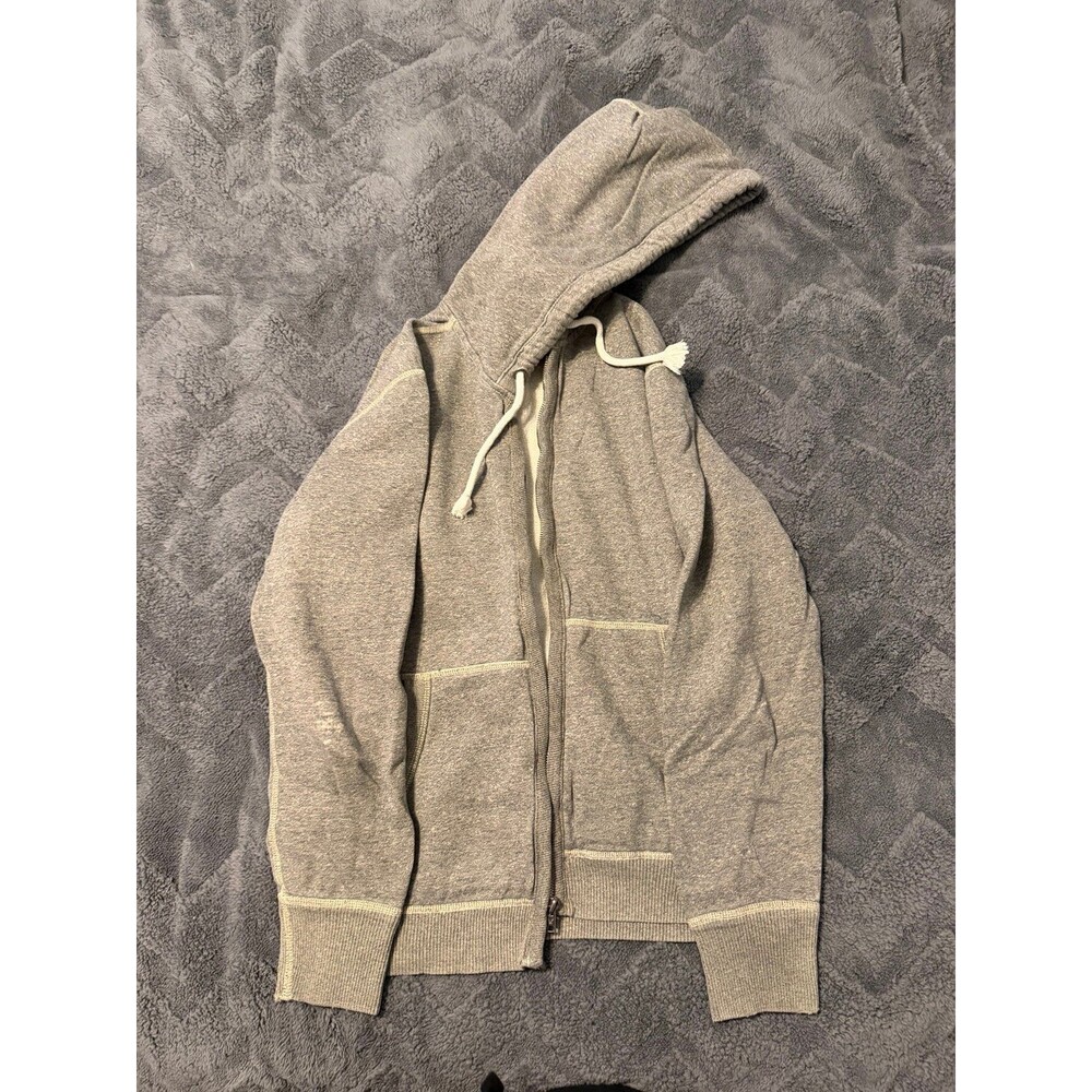 American Eagle Outfitters Gray Zip Hoodie Sweater